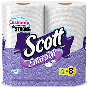 Scott Extra Soft Toilet Paper Era 5 Image.